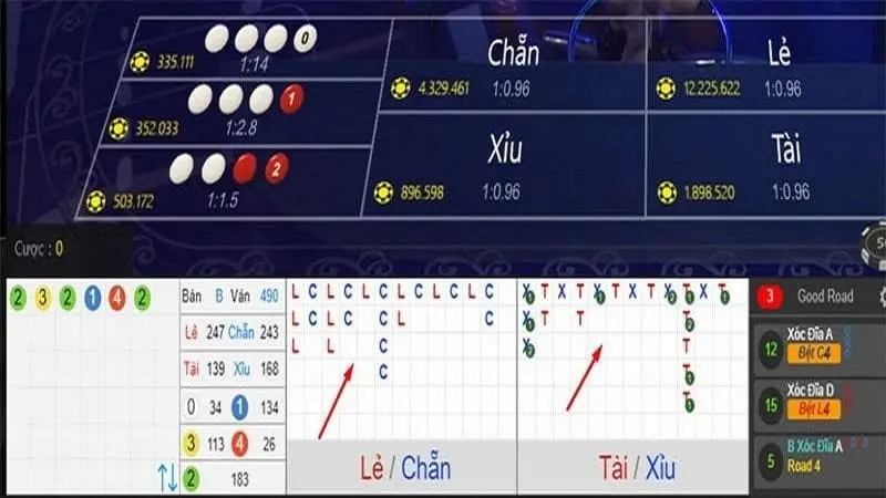 Hướng dẫn bắt cầu xóc đĩa hiệu quả từ cao thủ chia sẻ