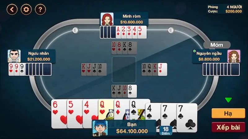 Những mẹo chơi game bài phỏm gia tăng tỷ lệ thắng