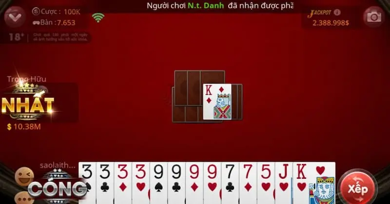 game Tiến lên miền Nam Luật chơi game Tiến lên miền Nam 888to